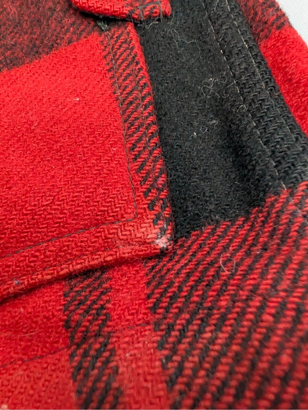 Vintage Pendleton Mackinaw Cruiser Plaid Jacket Size Large - Picture 7 of 9